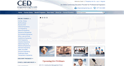 Desktop Screenshot of cedengineering.com